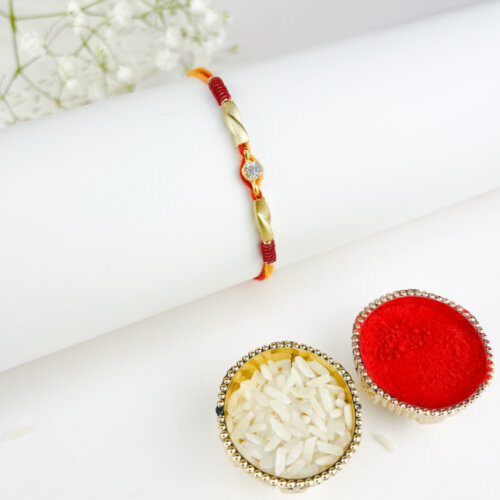 Single Stone Rakhi