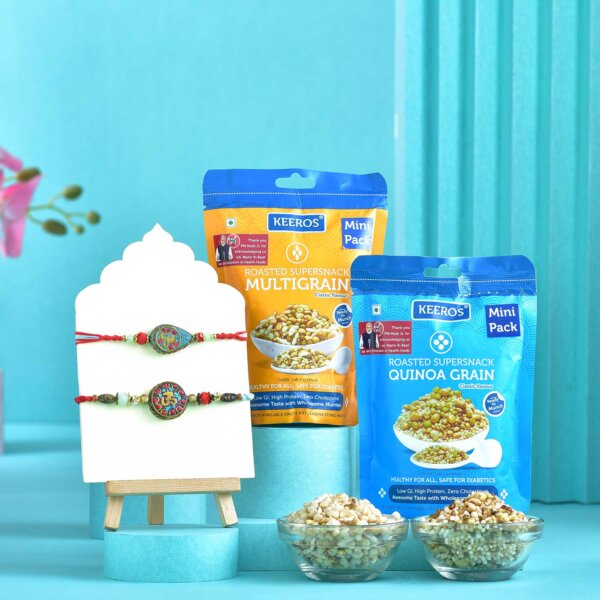 Set of 2 Rakhi Hamper