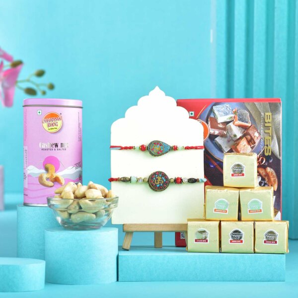 set of 2 Rakhi Hamper