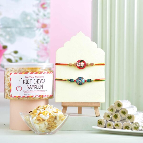 set of 2 Rakhi Hamper