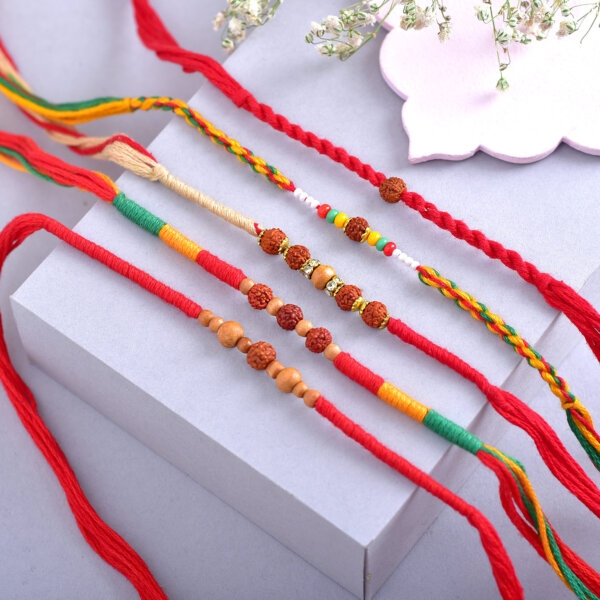 set of 5 rakhi Hamper