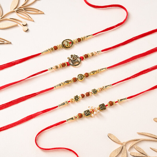 Five Intricate Rakhis With Tobelorne Chocolates